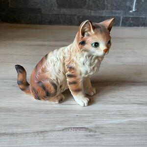 Vintage Lefton Ceramic Cat